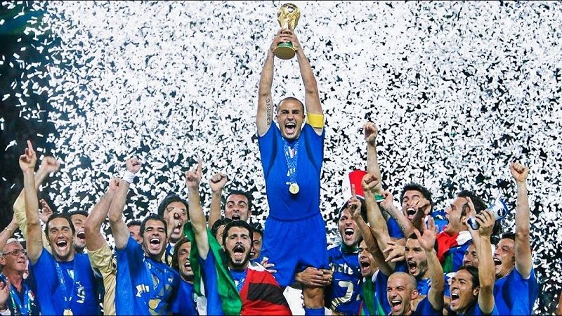 Italia là đội bóng có lịch sử vô địch World Cup dày dặn
