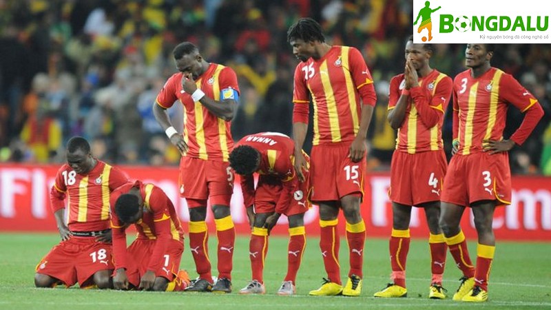 Ghana là đội bóng châu Phi duy nhất lọt vào tứ kết World Cup