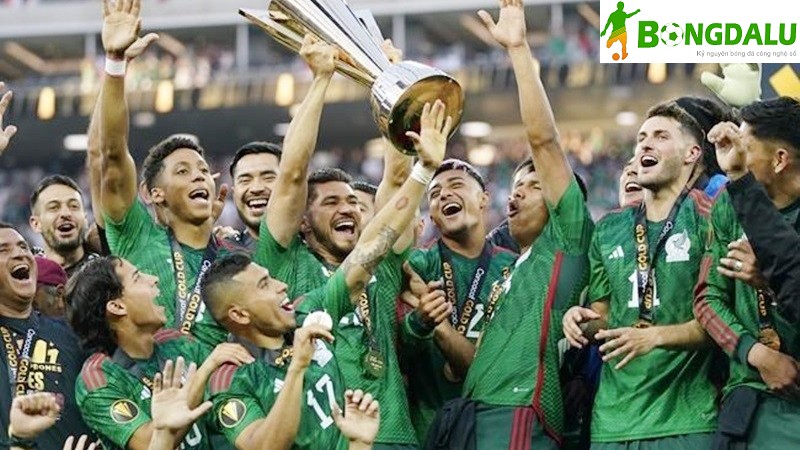 Đội tuyển Mexico từng 11 lần vô địch CONCACAF Gold Cup 